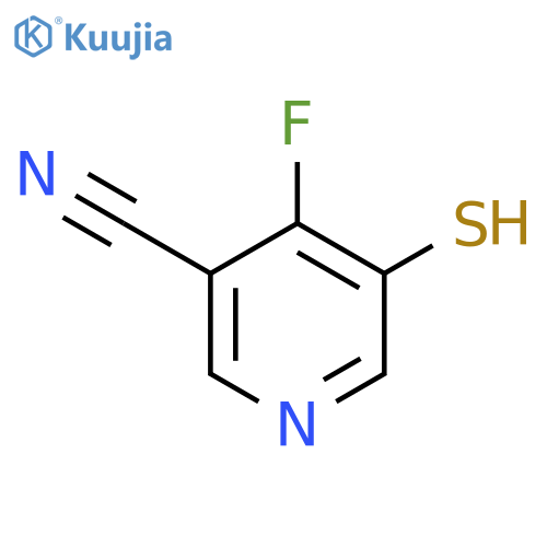 4-Fluoro-5-mercaptonicotinonitrile structure