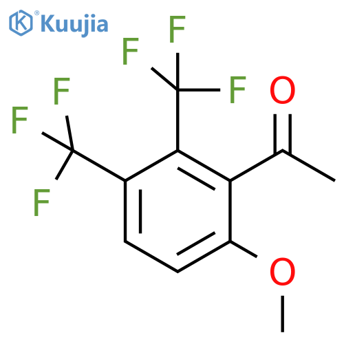 2',3'-Bis(trifluoromethyl)-6'-methoxyacetophenone structure