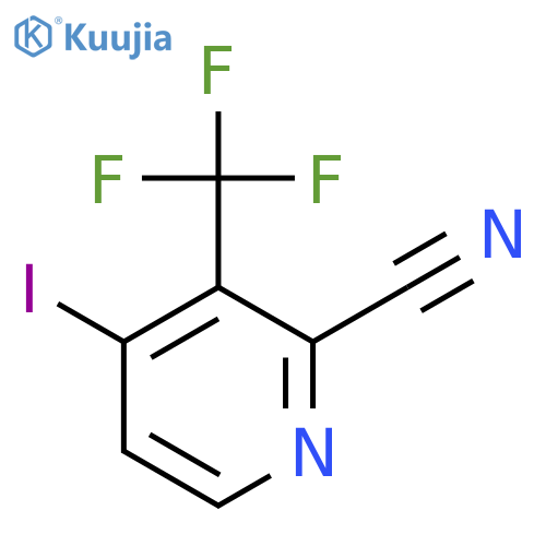 4-Iodo-3-(trifluoromethyl)picolinonitrile structure