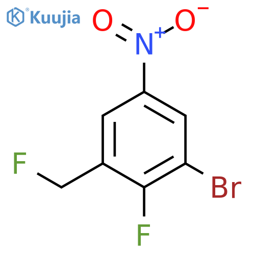 1-Bromo-2-fluoro-3-fluoromethyl-5-nitrobenzene structure