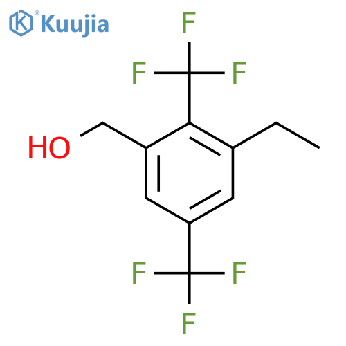 2,5-Bis(trifluoromethyl)-3-ethylbenzyl alcohol structure