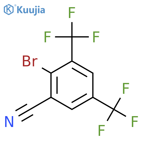 3,5-Bis(trifluoromethyl)-2-bromobenzonitrile structure