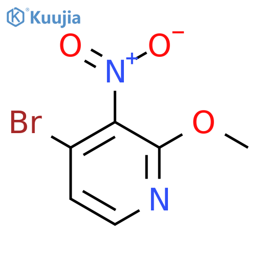 4-Bromo-2-methoxy-3-nitropyridine structure