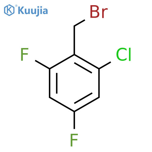 2-(Bromomethyl)-1-chloro-3,5-difluorobenzene structure