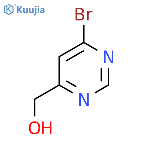 (6-Bromopyrimidin-4-yl)methanol structure