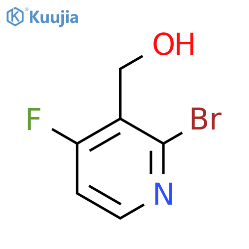 2-Bromo-4-fluoropyridine-3-methanol structure