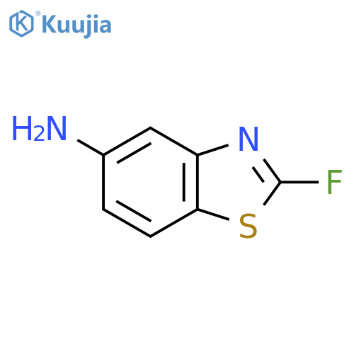 5-Amino-2-fluorobenzothiazole structure
