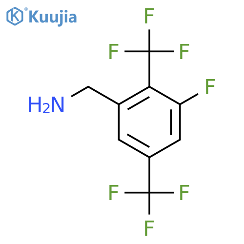 2,5-Bis(trifluoromethyl)-3-fluorobenzylamine structure