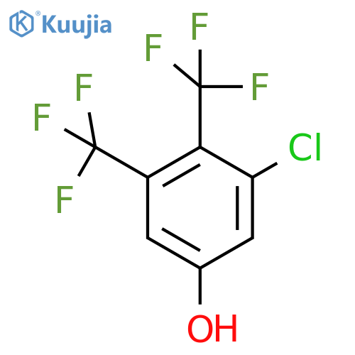 3,4-Bis(trifluoromethyl)-5-chlorophenol structure