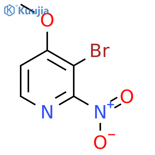 3-Bromo-4-methoxy-2-nitropyridine structure