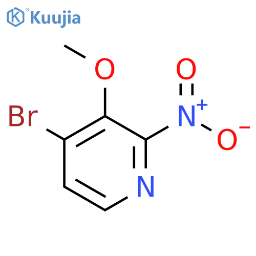 4-Bromo-3-methoxy-2-nitropyridine structure