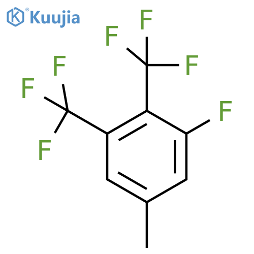 3,4-Bis(trifluoromethyl)-5-fluorotoluene structure