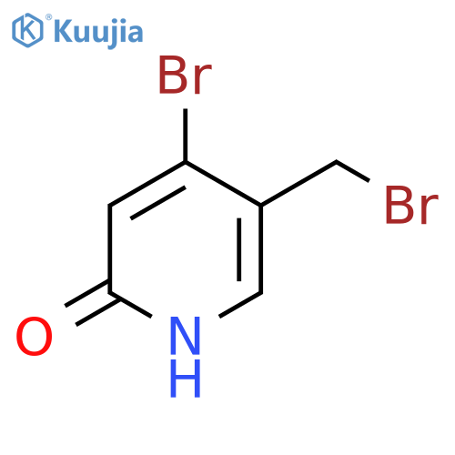 4-Bromo-5-bromomethyl-2-hydroxypyridine structure