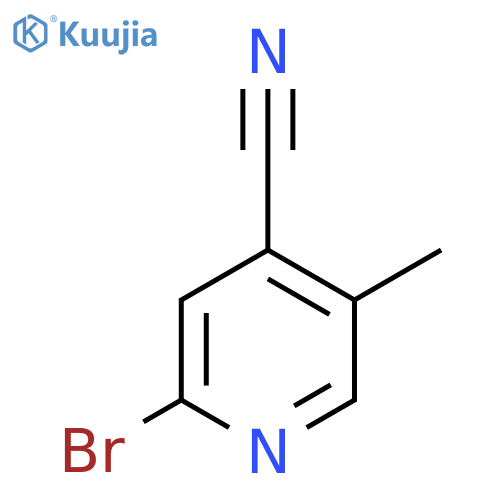 2-Bromo-5-methylisonicotinonitrile structure