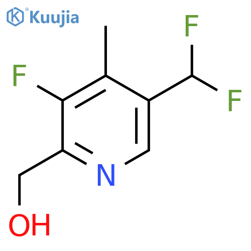 5-(Difluoromethyl)-3-fluoro-4-methylpyridine-2-methanol structure