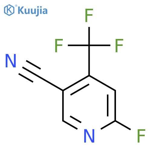 6-Fluoro-4-(trifluoromethyl)nicotinonitrile structure