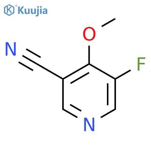 5-Fluoro-4-methoxynicotinonitrile structure