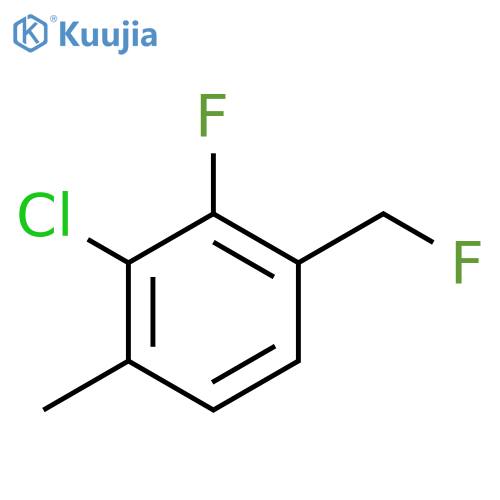 2-Chloro-3-fluoro-4-(fluoromethyl)toluene structure