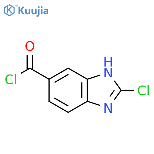 Chlorobenzimidazole-5-carboxylic acid chloride structure