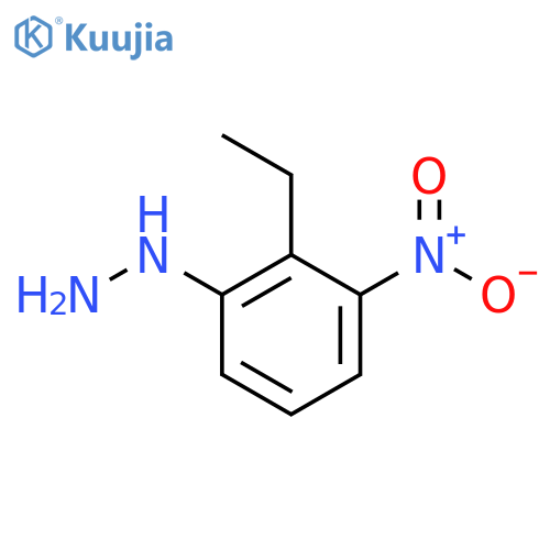 2-Ethyl-3-nitrophenylhydrazine structure