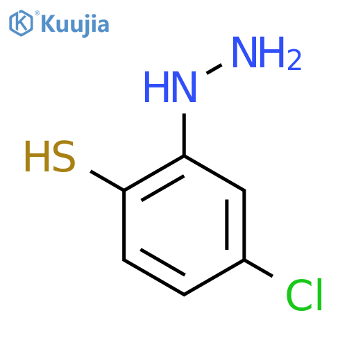 5-Chloro-2-mercaptophenylhydrazine structure