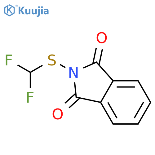 1H-Isoindole-1,3(2H)-dione, 2-[(difluoromethyl)thio]- structure