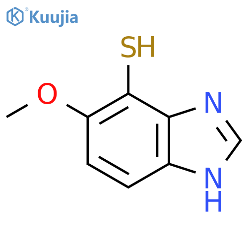 4-Mercapto-5-methoxy-1H-benzimidazole structure