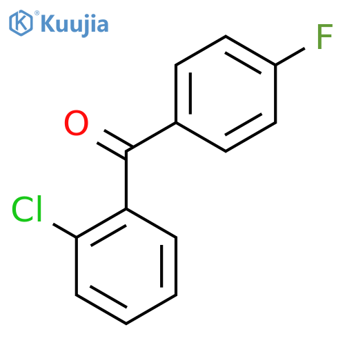 2-Chloro-4'-fluorobenzophenone structure