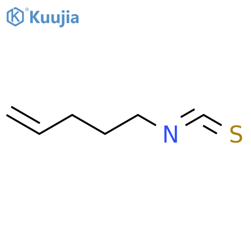 4-Pentenyl isothiocyanate structure