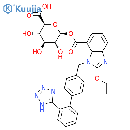 Candesartan Acyl-Glucuronide structure