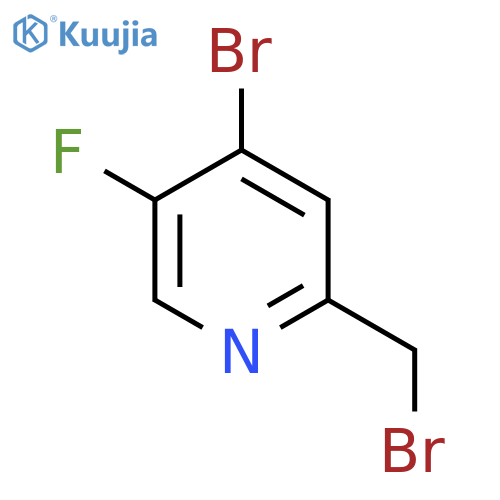 4-Bromo-2-bromomethyl-5-fluoropyridine structure