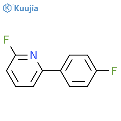 2-Fluoro-6-(4-fluorophenyl)pyridine structure
