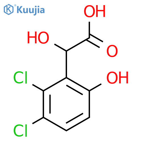 2,3-Dichloro-6-hydroxymandelic acid structure