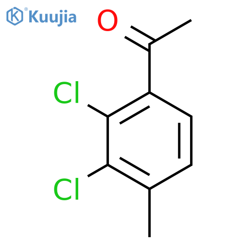 2',3'-Dichloro-4'-methylacetophenone structure