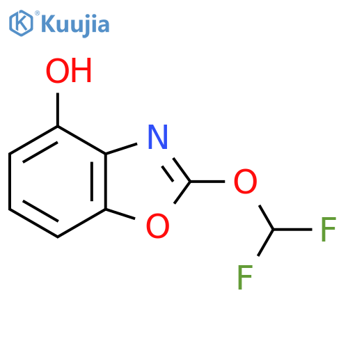 2-(Difluoromethoxy)-4-hydroxybenzo[d]oxazole structure