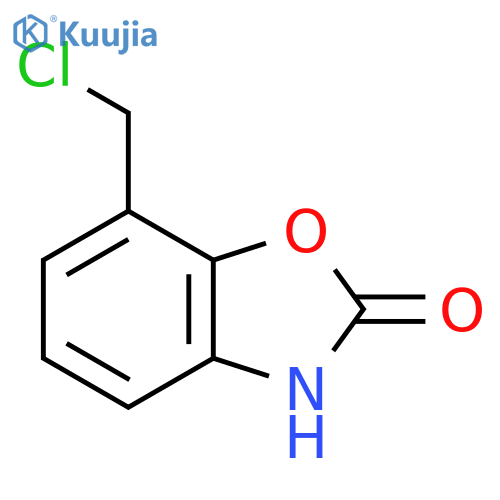 7-(Chloromethyl)-2-hydroxybenzo[d]oxazole structure