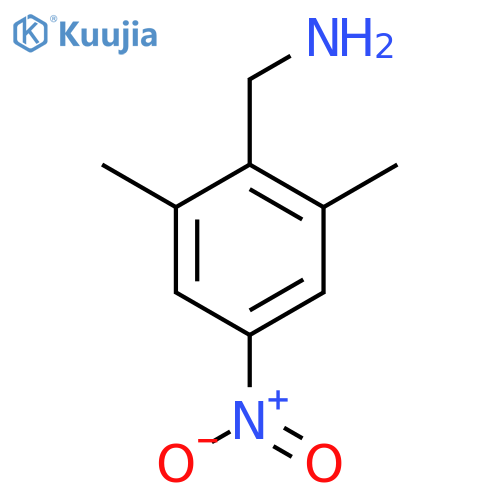 2,6-Dimethyl-4-nitrobenzylamine structure