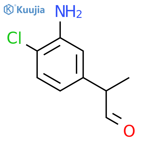 3-Amino-4-chlorophenylpropanal structure