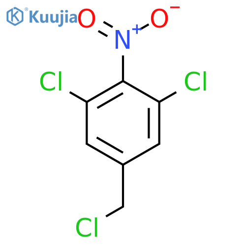 3,5-Dichloro-4-nitrobenzyl chloride structure