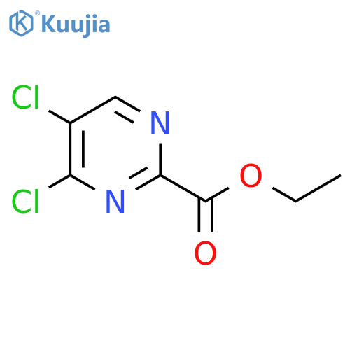 Ethyl 4,5-dichloropyrimidine-2-carboxylate structure