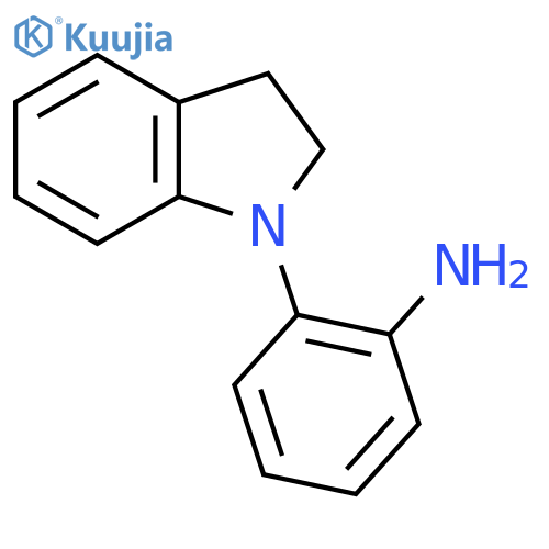 2-(2,3-Dihydro-1H-indol-1-YL)phenylamine structure