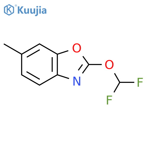 2-(Difluoromethoxy)-6-methylbenzo[d]oxazole structure