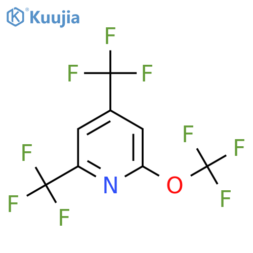 2,4-Bis(trifluoromethyl)-6-(trifluoromethoxy)pyridine structure