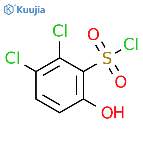 Benzenesulfonyl chloride, 2,3-dichloro-6-hydroxy- structure