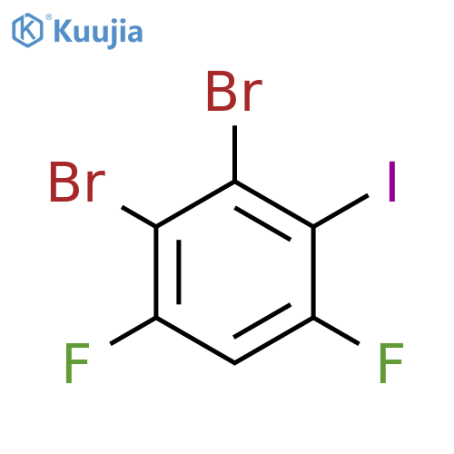 1,2-Dibromo-4,6-difluoro-3-iodobenzene structure