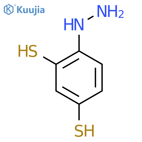2,4-Dimercaptophenylhydrazine structure
