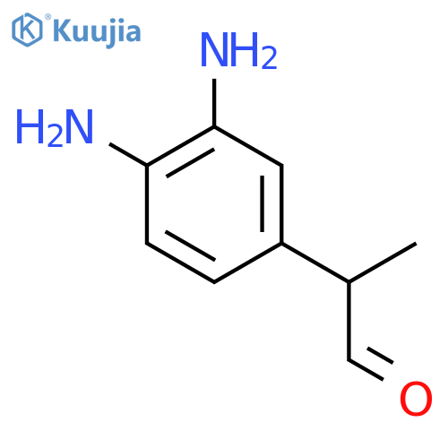 3,4-Diaminophenylpropanal structure