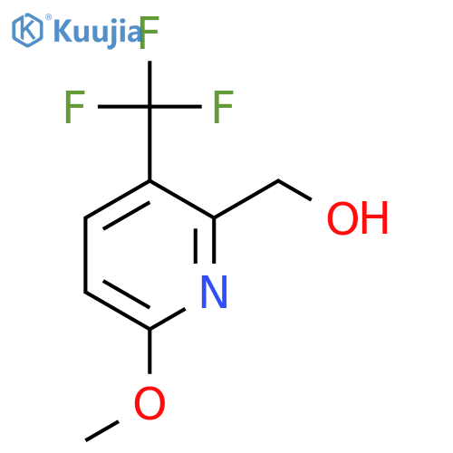 6-Methoxy-3-(trifluoromethyl)pyridine-2-methanol structure