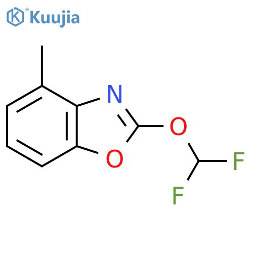 2-(Difluoromethoxy)-4-methylbenzo[d]oxazole structure