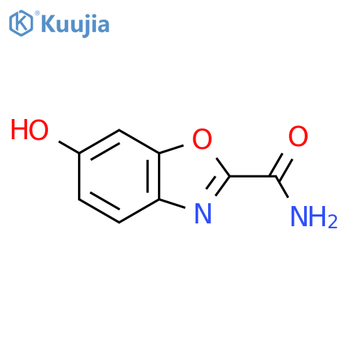 6-Hydroxybenzo[d]oxazole-2-carboxamide structure